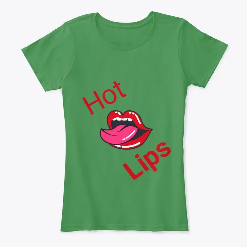 Hot lips smile